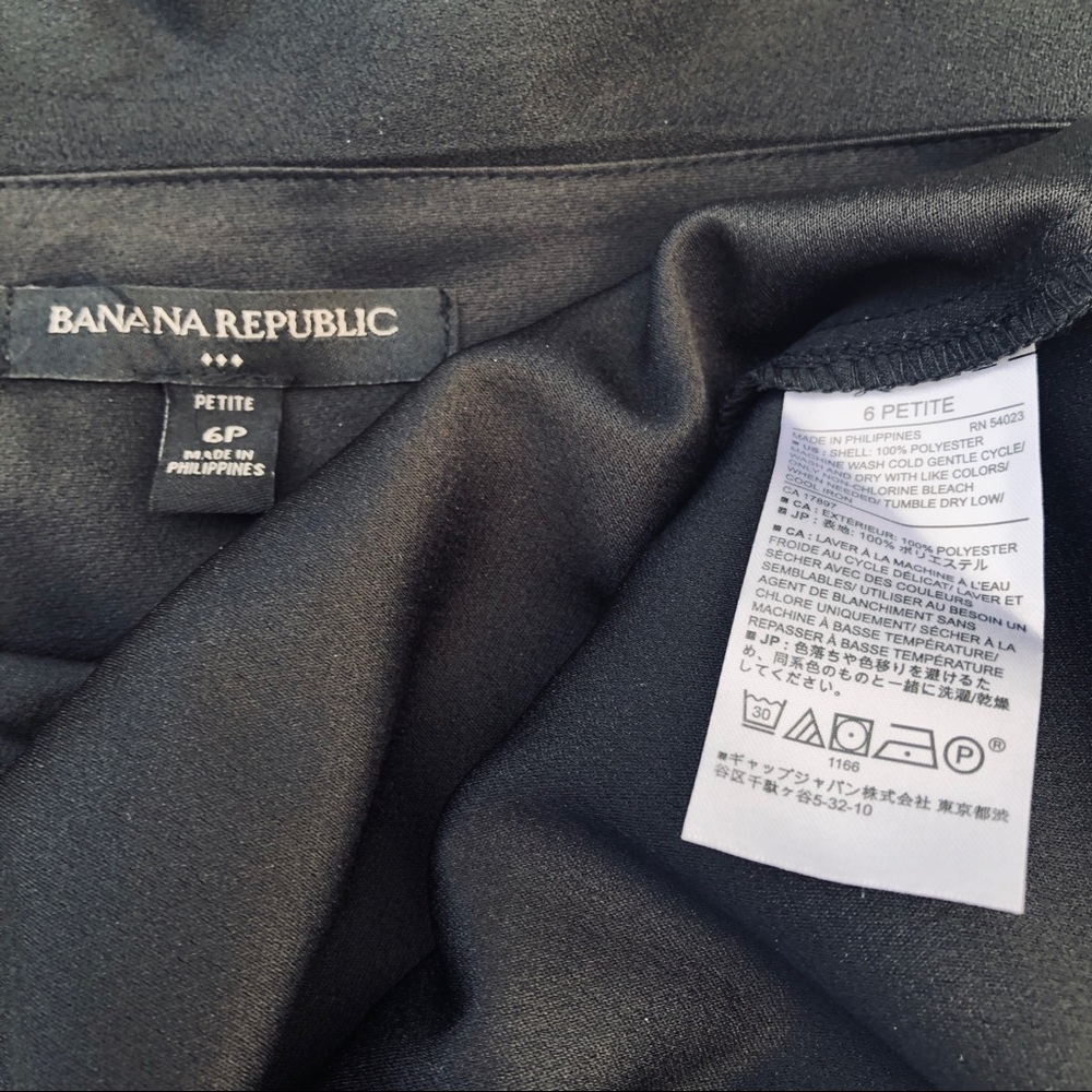 Banana Republic frilly one sleeve LBD 6P - Picture 5 of 8